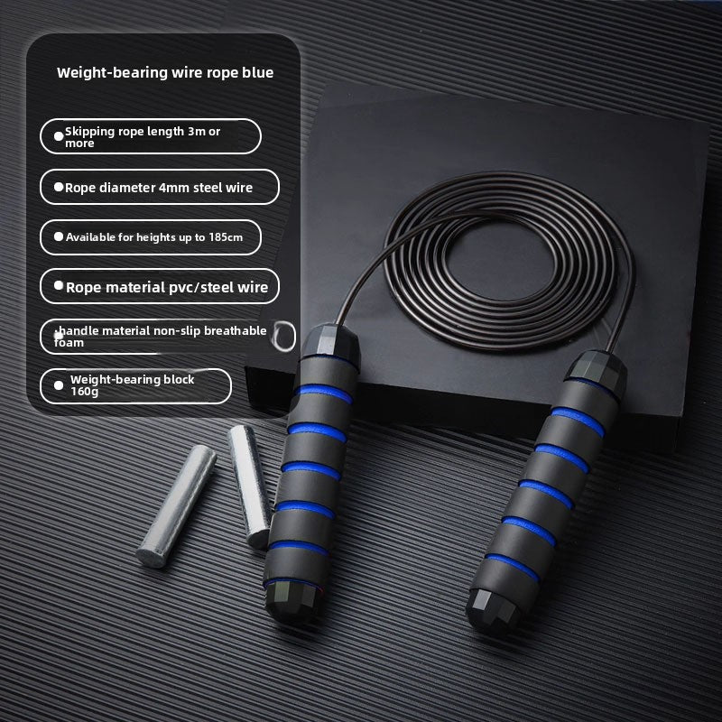 Adjustable Steel Wire Skipping Rope
