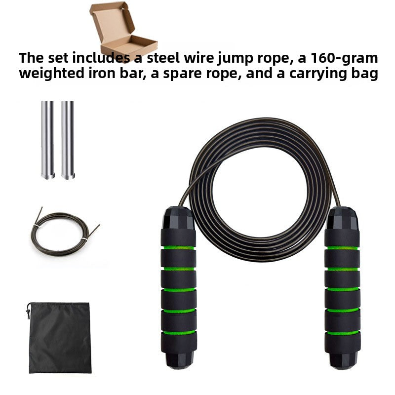 Adjustable Steel Wire Skipping Rope