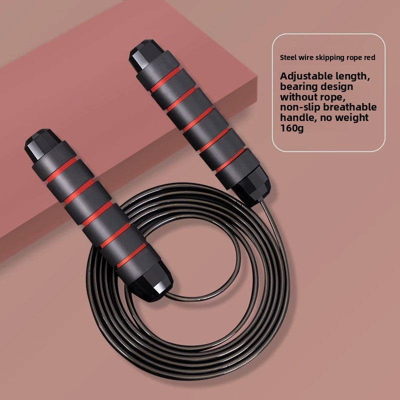Adjustable Steel Wire Skipping Rope