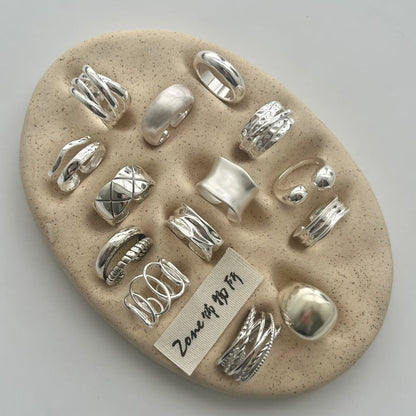 Adjustable Sterling Silver Ring