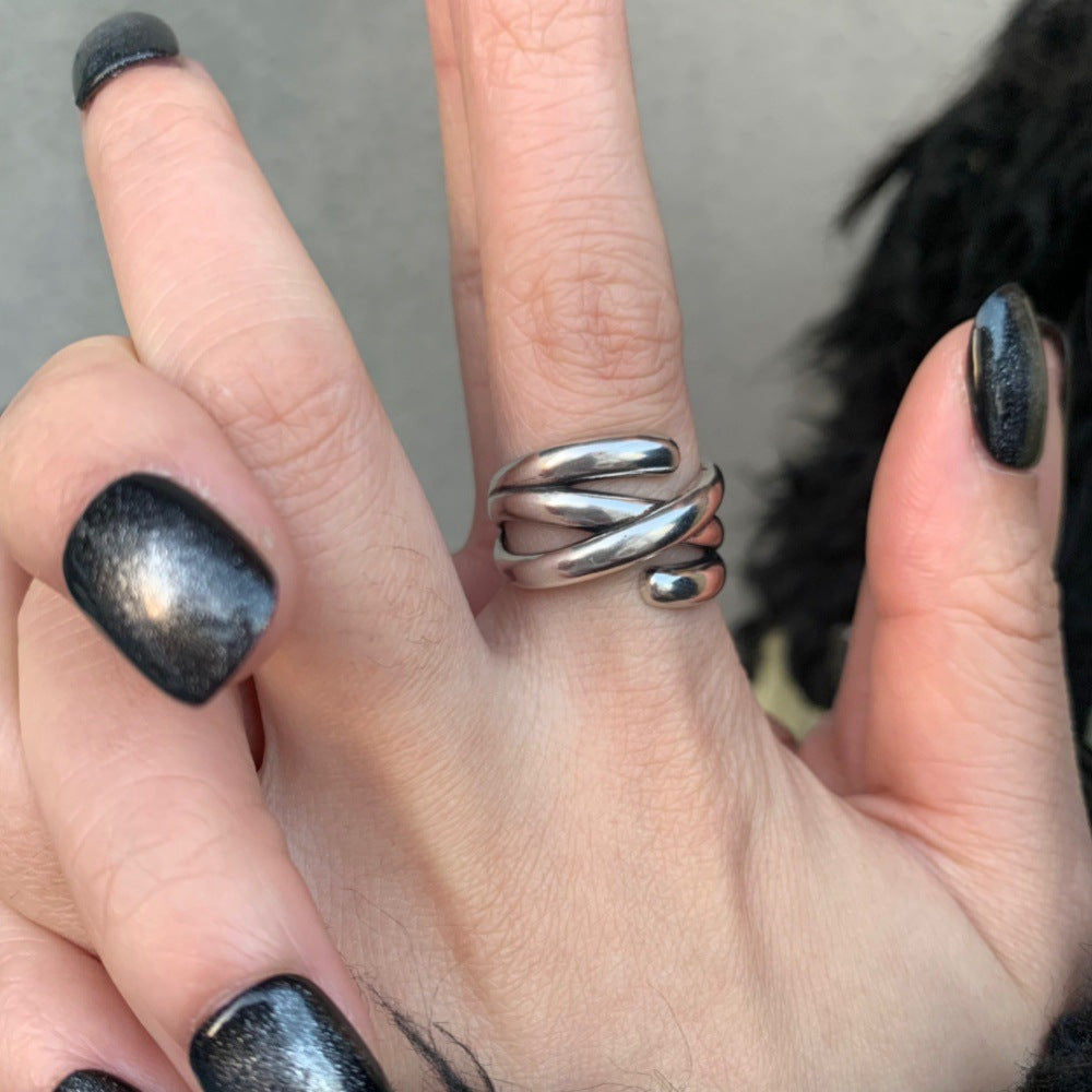 Adjustable Sterling Silver Ring