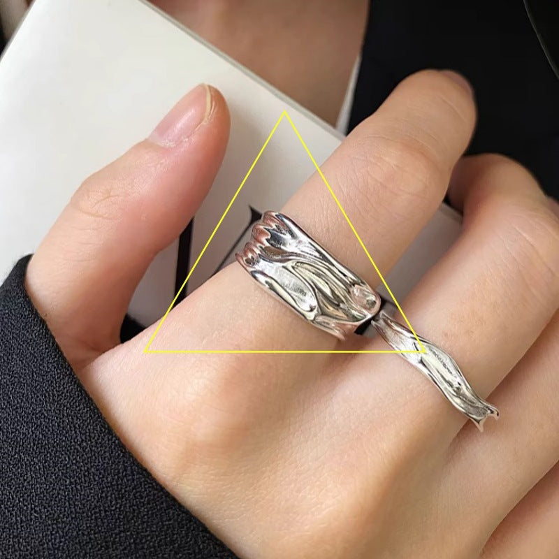 Adjustable Sterling Silver Ring