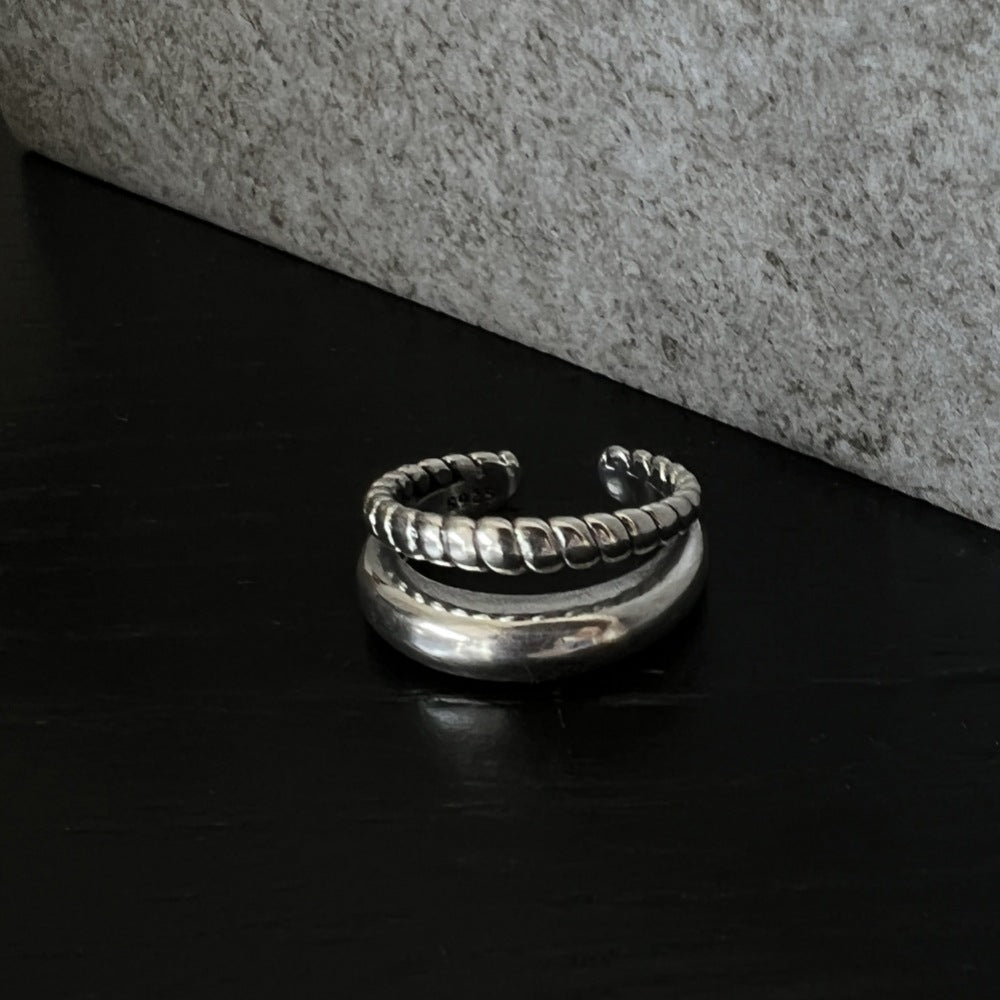 Adjustable Sterling Silver Ring