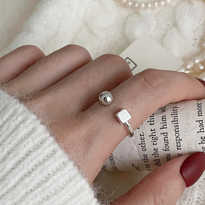 Adjustable Sterling Silver Ring