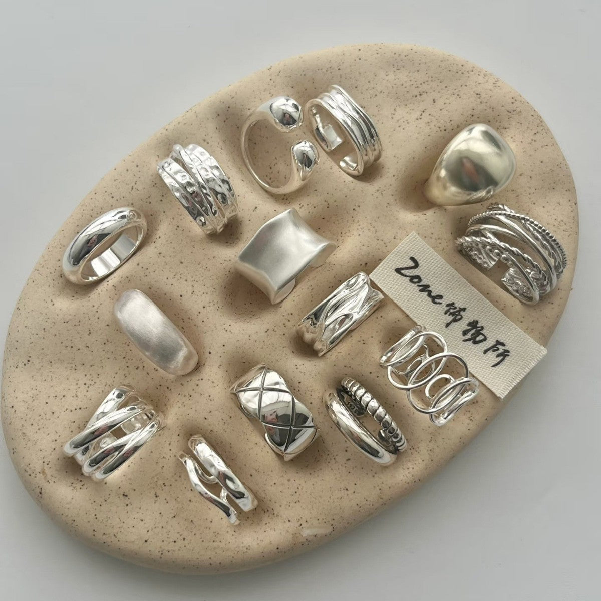 Adjustable Sterling Silver Ring
