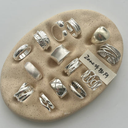 Adjustable Sterling Silver Ring