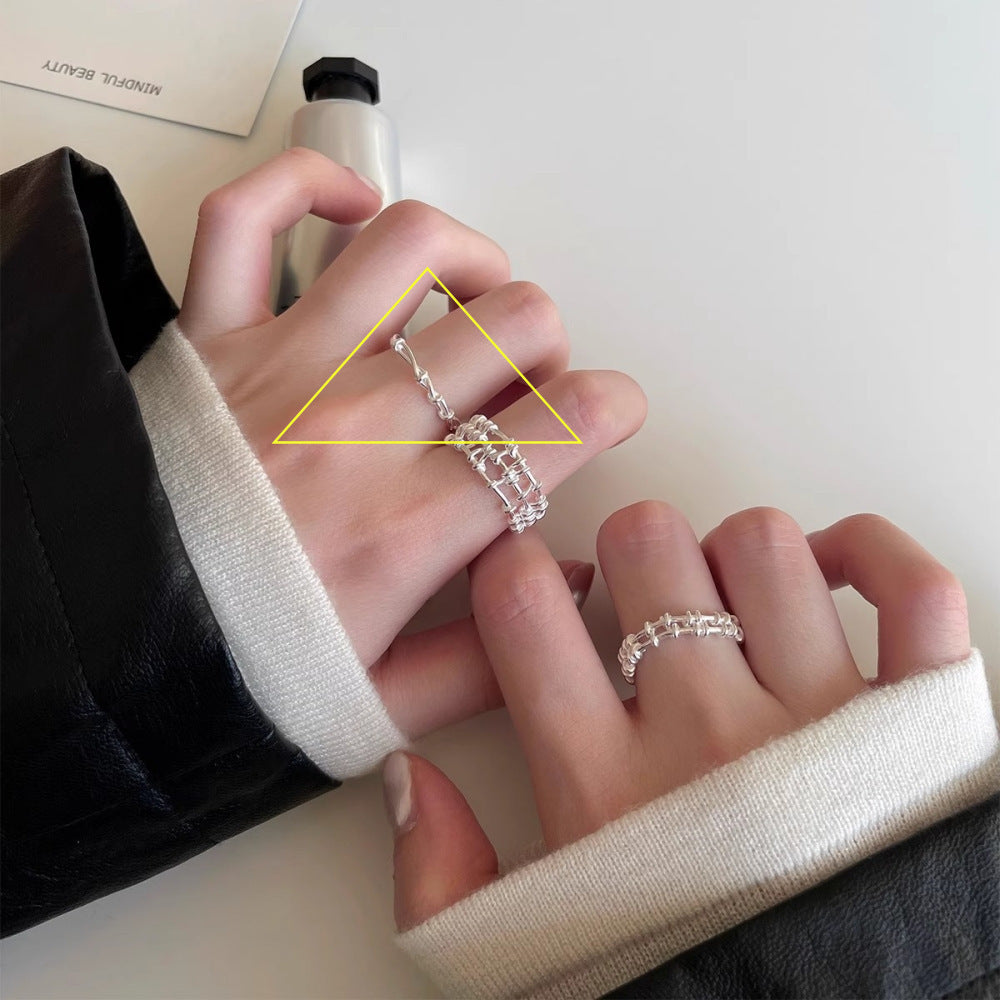 Adjustable Sterling Silver Ring