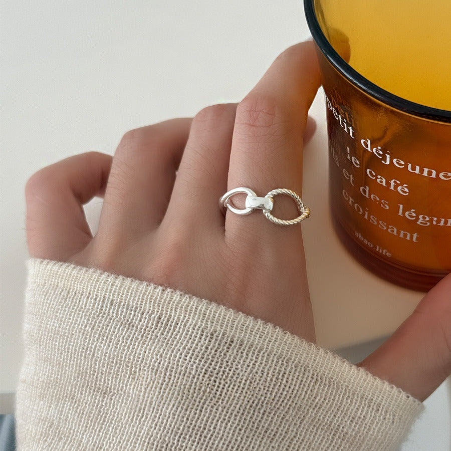 Adjustable Sterling Silver Ring