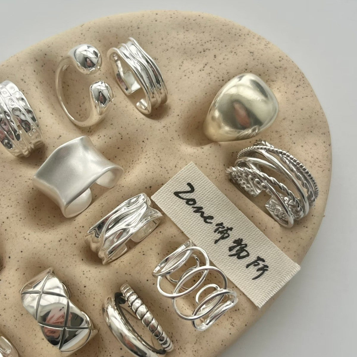Adjustable Sterling Silver Ring