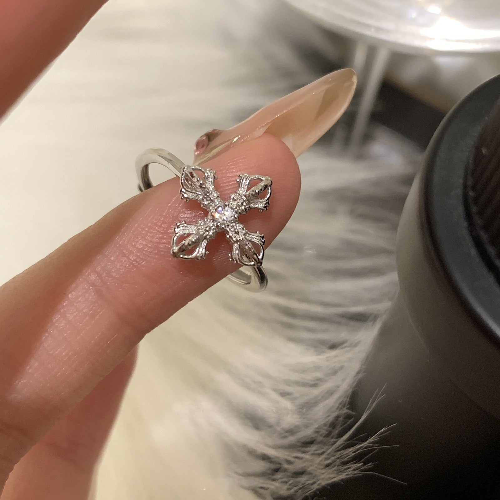 Adjustable Sterling Silver Ring