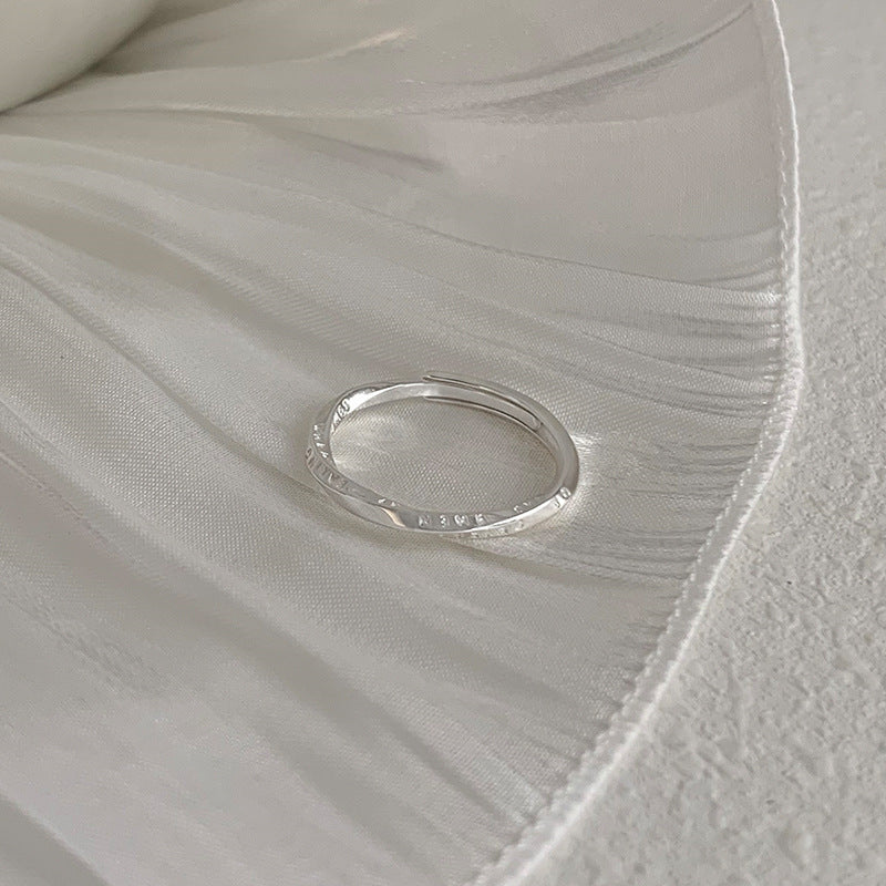 Adjustable Sterling Silver Ring
