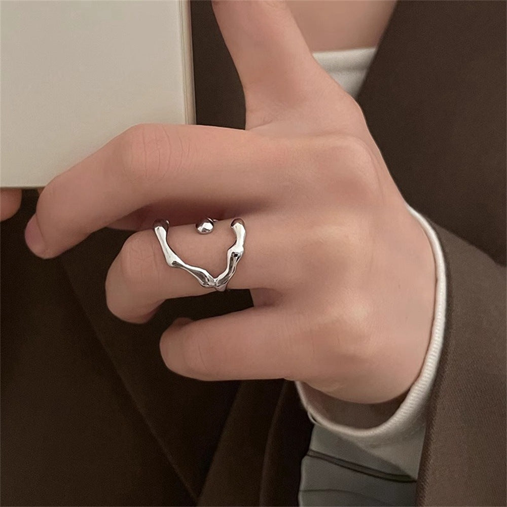 Adjustable Sterling Silver Ring