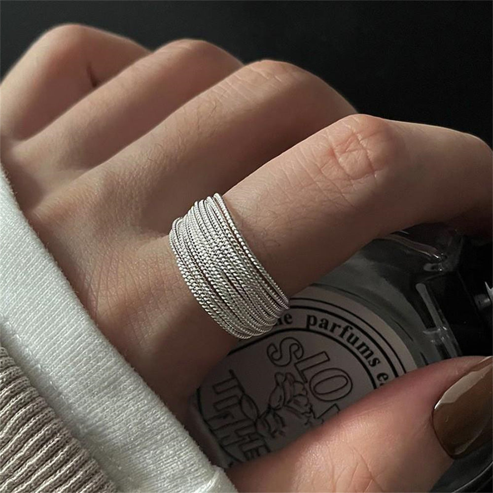 Adjustable Sterling Silver Ring