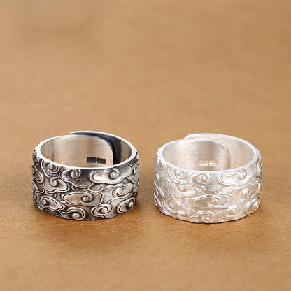 Adjustable Sterling Silver Ring