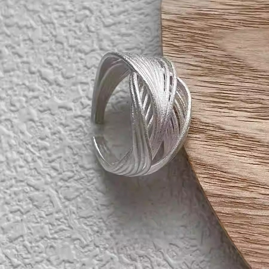 Adjustable Sterling Silver Ring