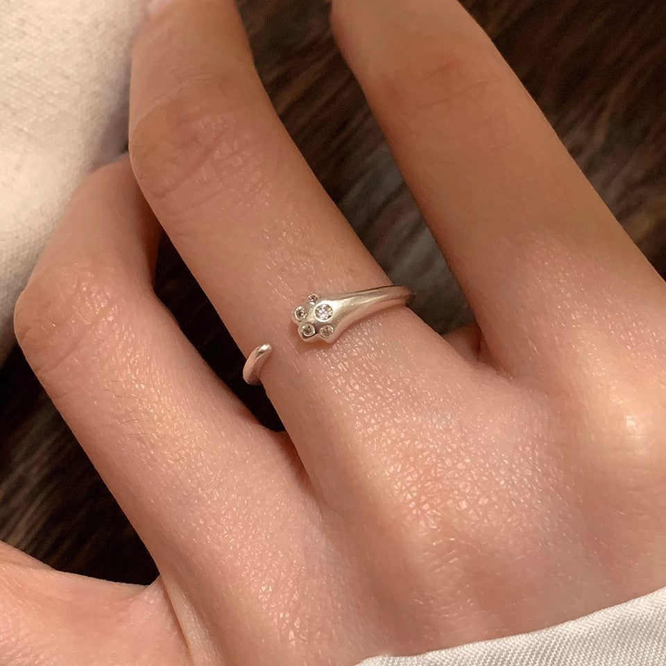 Adjustable Sterling Silver Ring