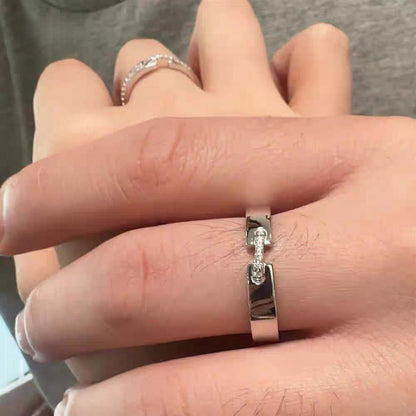 Adjustable Sterling Silver Ring