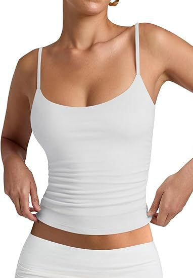 Adjustable Strap Camisole Tops