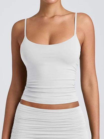 Adjustable Strap Camisole Tops