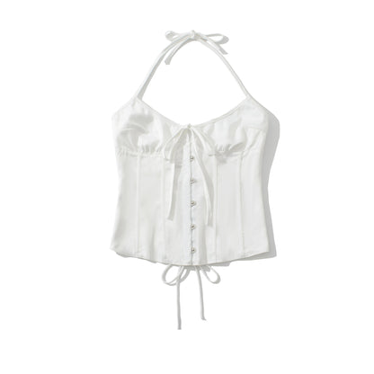 Adjustable Strap Ribbed Slim Dress