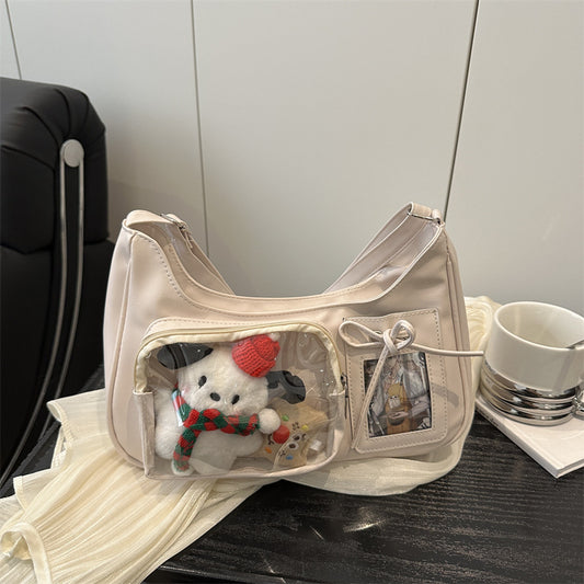Adjustable Strap Square Shoulder Bag