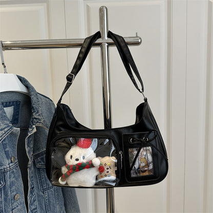 Adjustable Strap Square Shoulder Bag