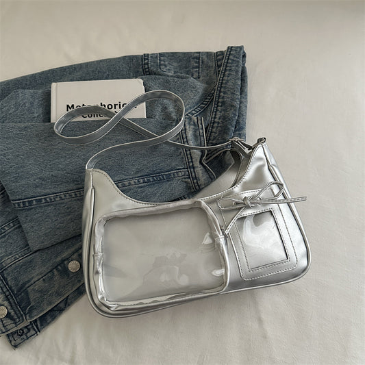 Adjustable Strap Square Shoulder Bag