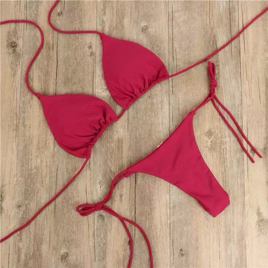 Adjustable Strap Swimwear Set