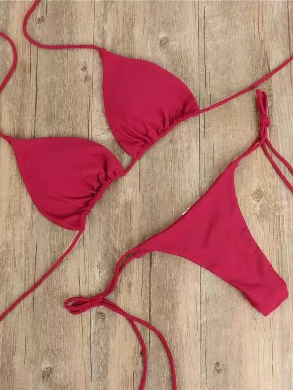 Adjustable Strap Swimwear Set
