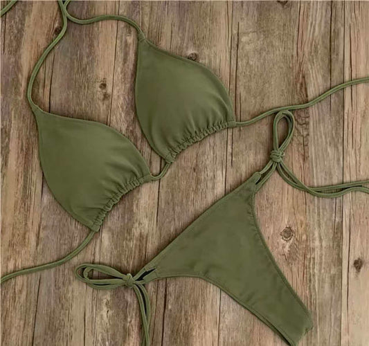 Adjustable Strap Swimwear Set