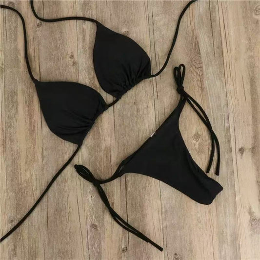 Adjustable Strap Swimwear Set