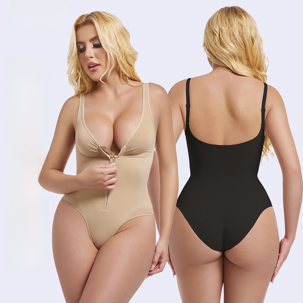 Adjustable Strappy Shapewear Bodysuit
