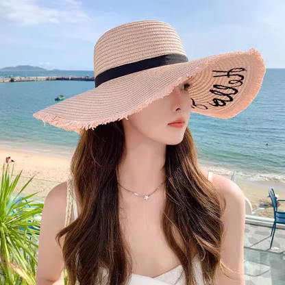 Adjustable Straw Sun Hat