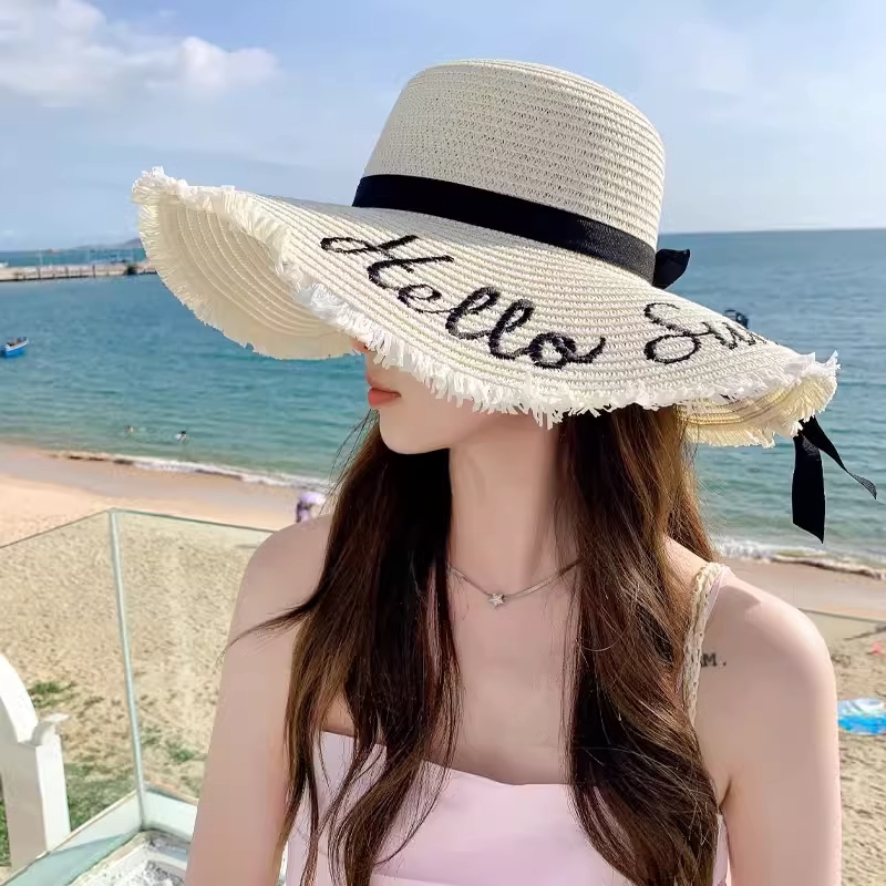 Adjustable Straw Sun Hat