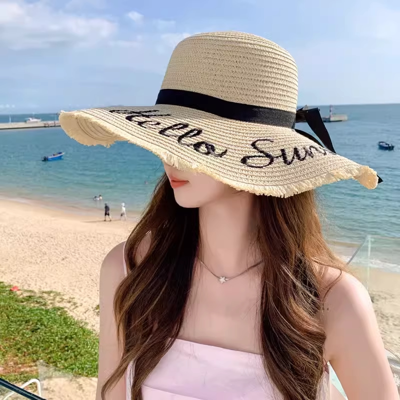 Adjustable Straw Sun Hat