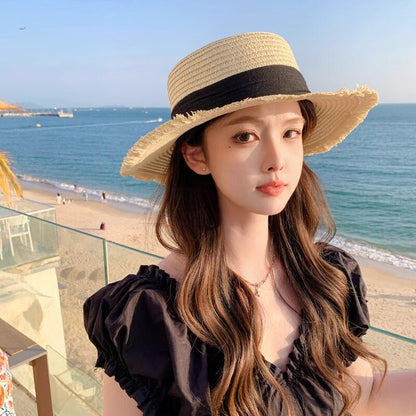 Adjustable Straw Sun Hat