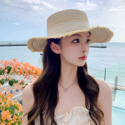 Adjustable Straw Sun Hat