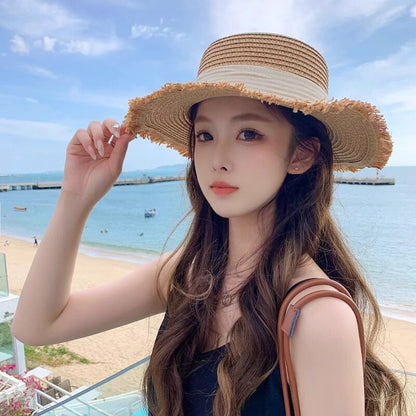 Adjustable Straw Sun Hat