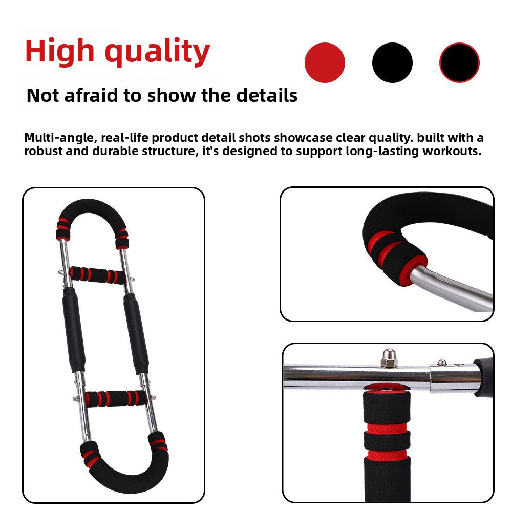 Adjustable stretching resistance bar