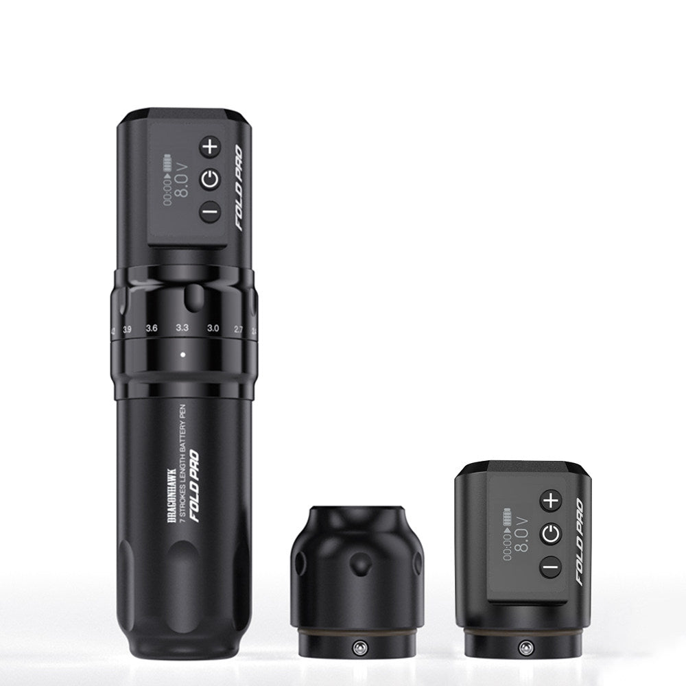 Adjustable Stroke Tattoo Pen Machine with Coreless Motor