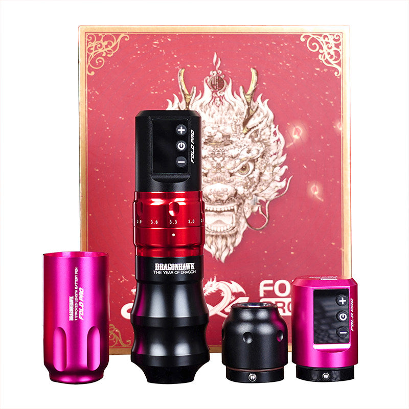 Adjustable Stroke Tattoo Pen Machine with Coreless Motor