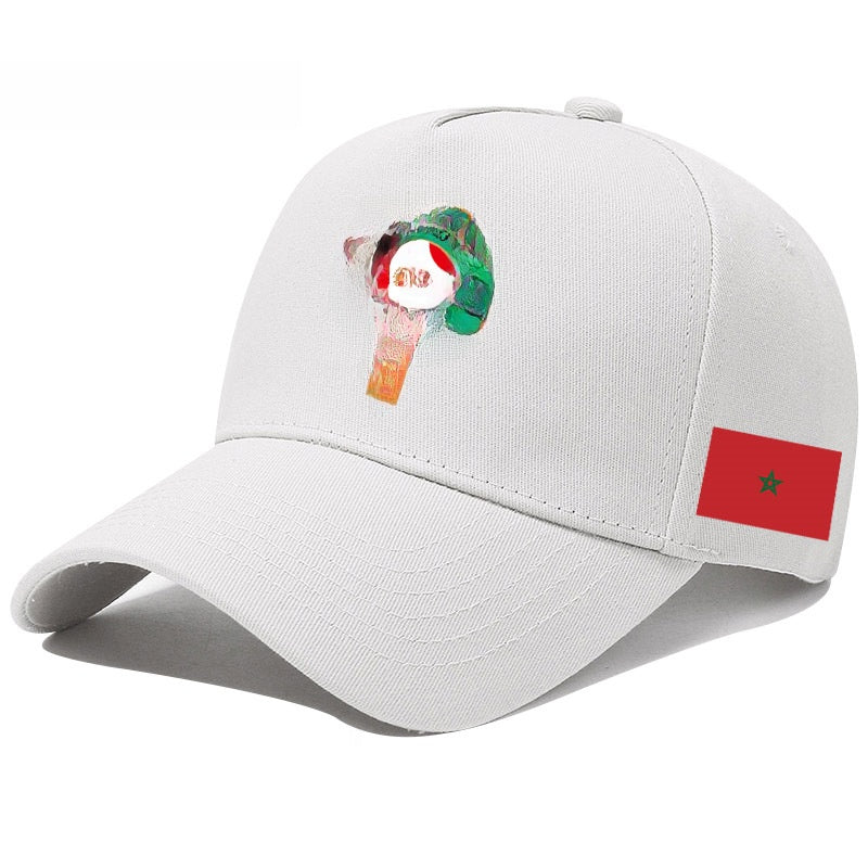 Adjustable Summer Sun Hat with Curved Brim