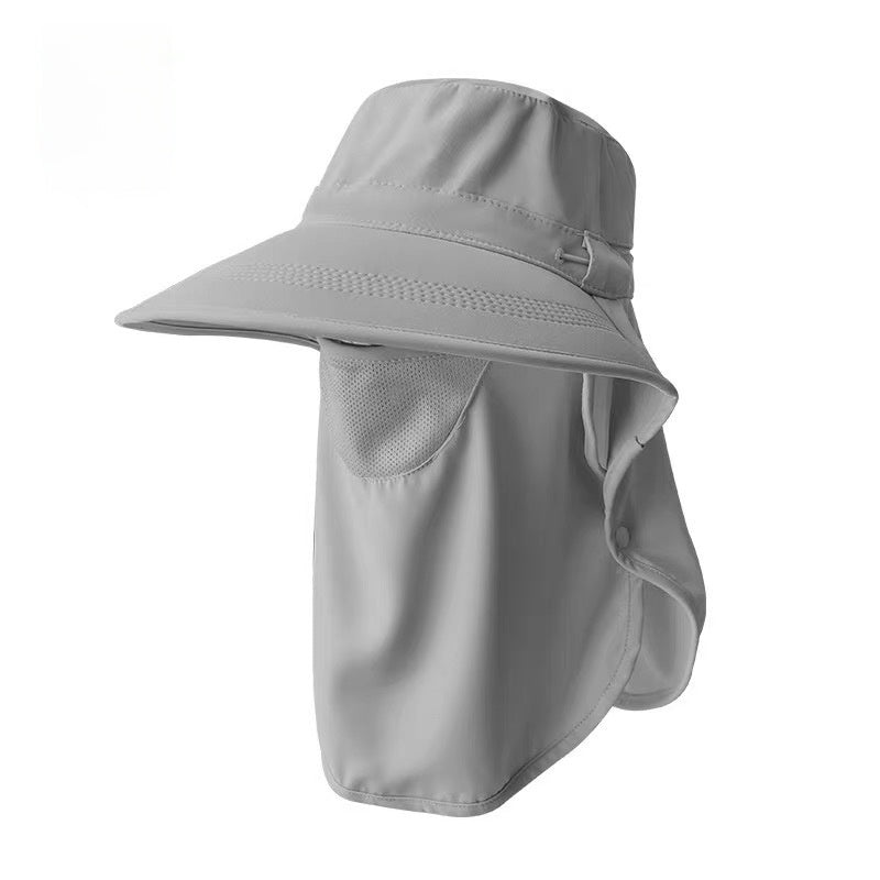 Adjustable Sun Hat with Neck Protection