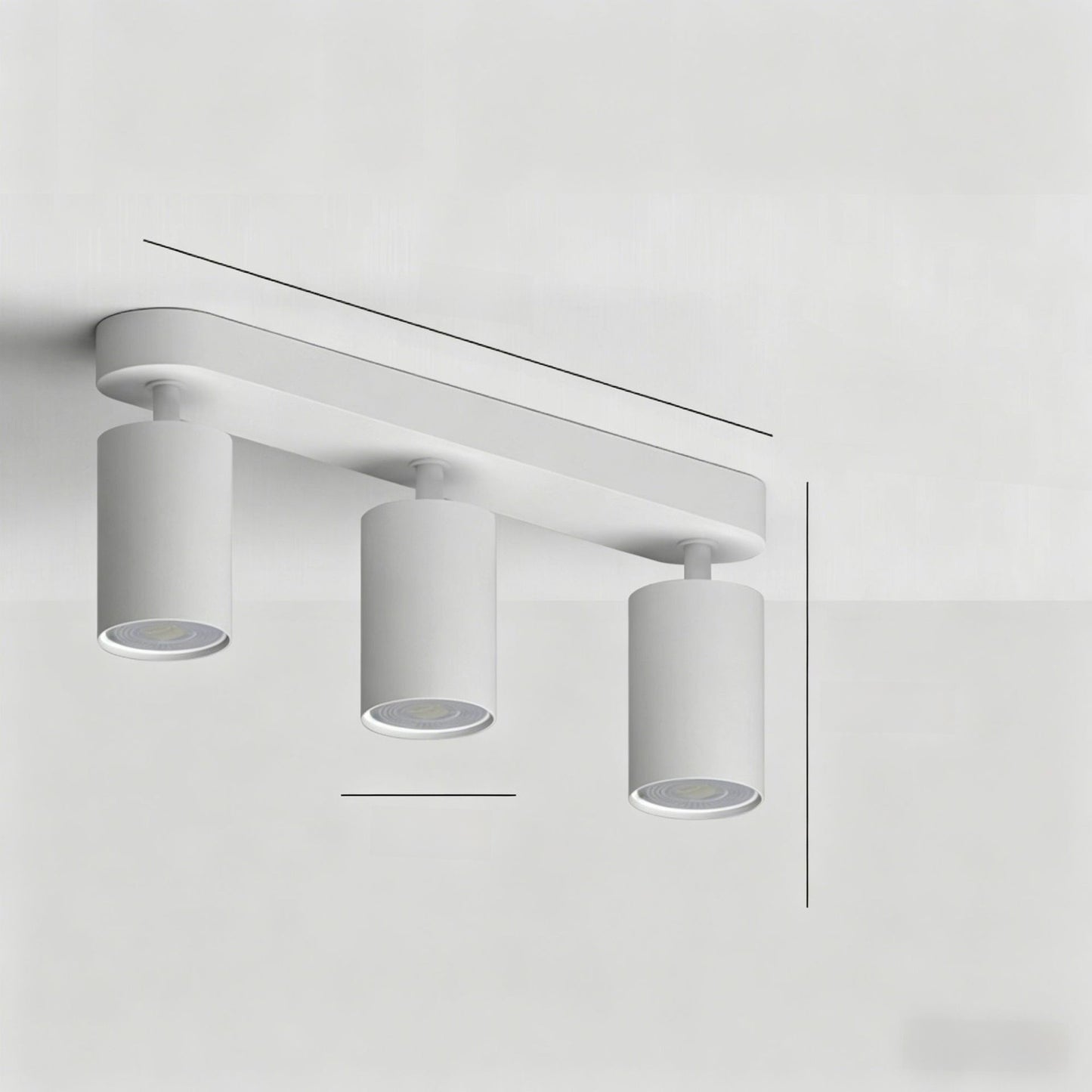 Adjustable Surface-Mounted Spotlights