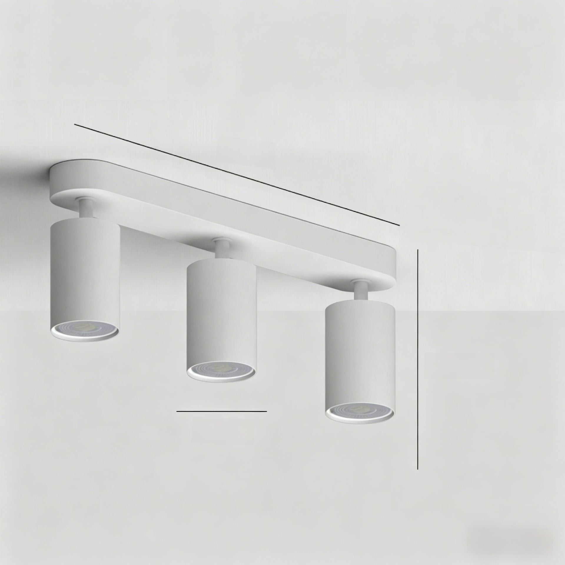 Adjustable Surface-Mounted Spotlights