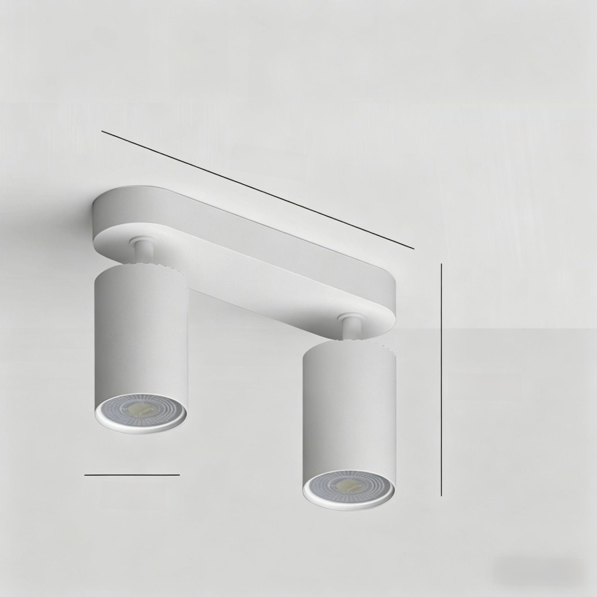Adjustable Surface-Mounted Spotlights