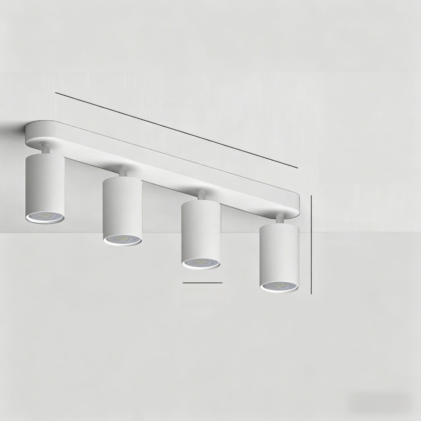 Adjustable Surface-Mounted Spotlights