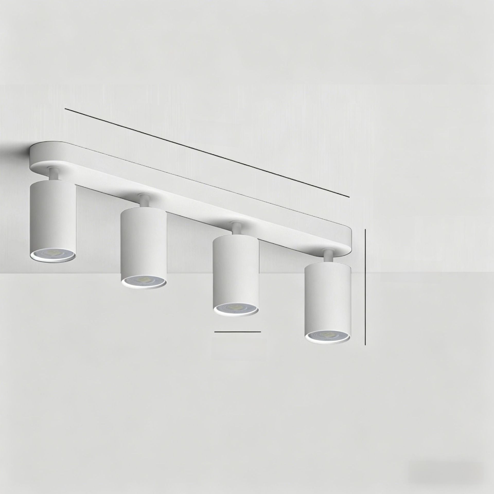 Adjustable Surface-Mounted Spotlights