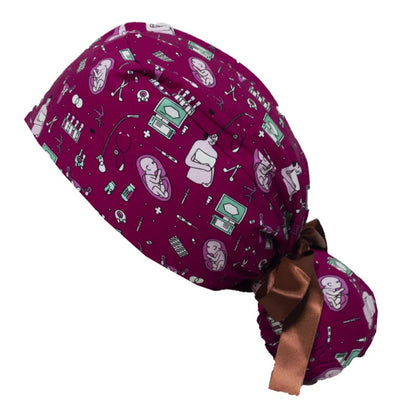 Adjustable surgical cap