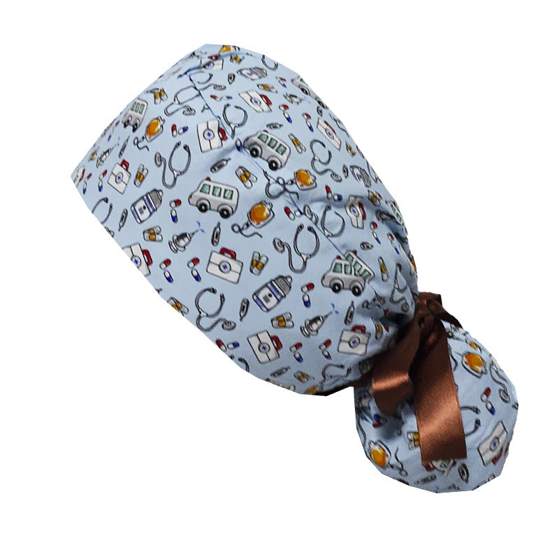 Adjustable surgical cap
